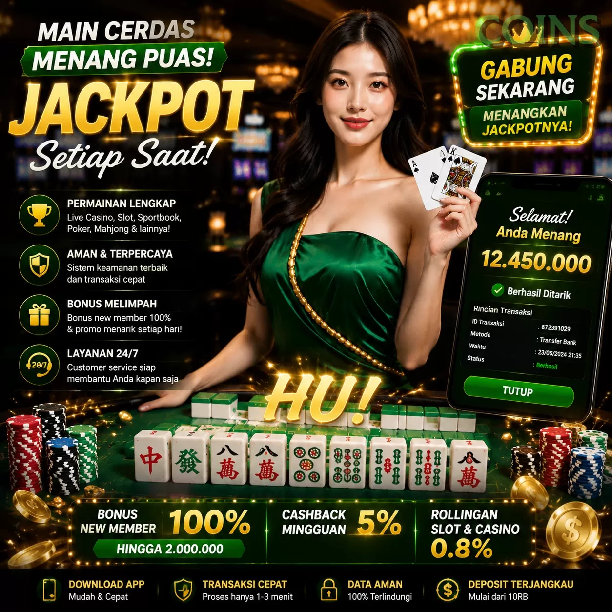 Bagaimana coins Menawarkan Pengalaman Bermain yang Optimal